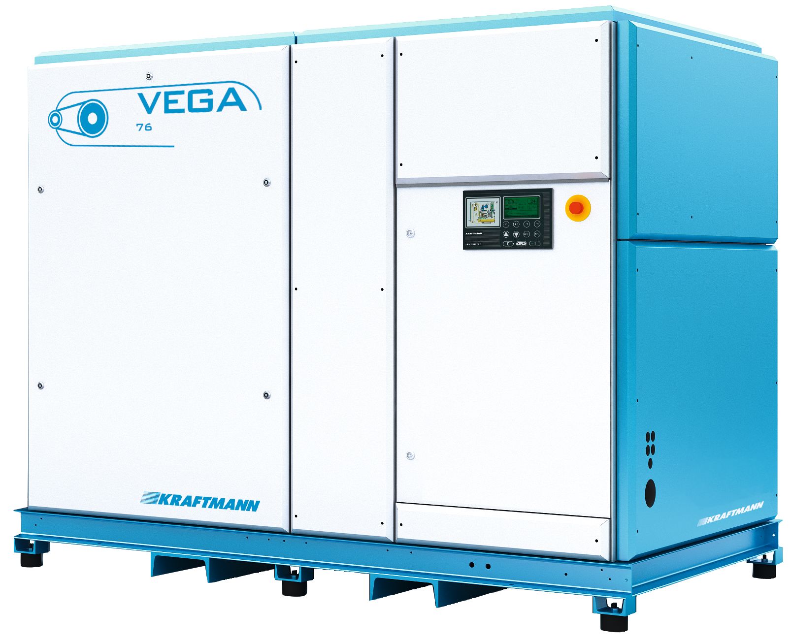 Винтовой компрессор KRAFTMANN VEGA 76 (7 бар)