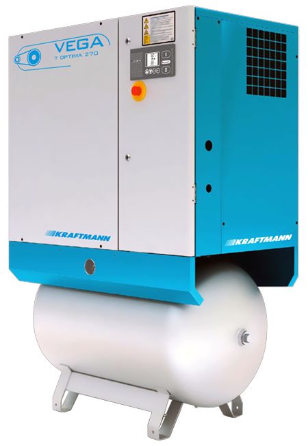 Винтовой компрессор KRAFTMANN VEGA 7 PLUS R 270 (8 бар)